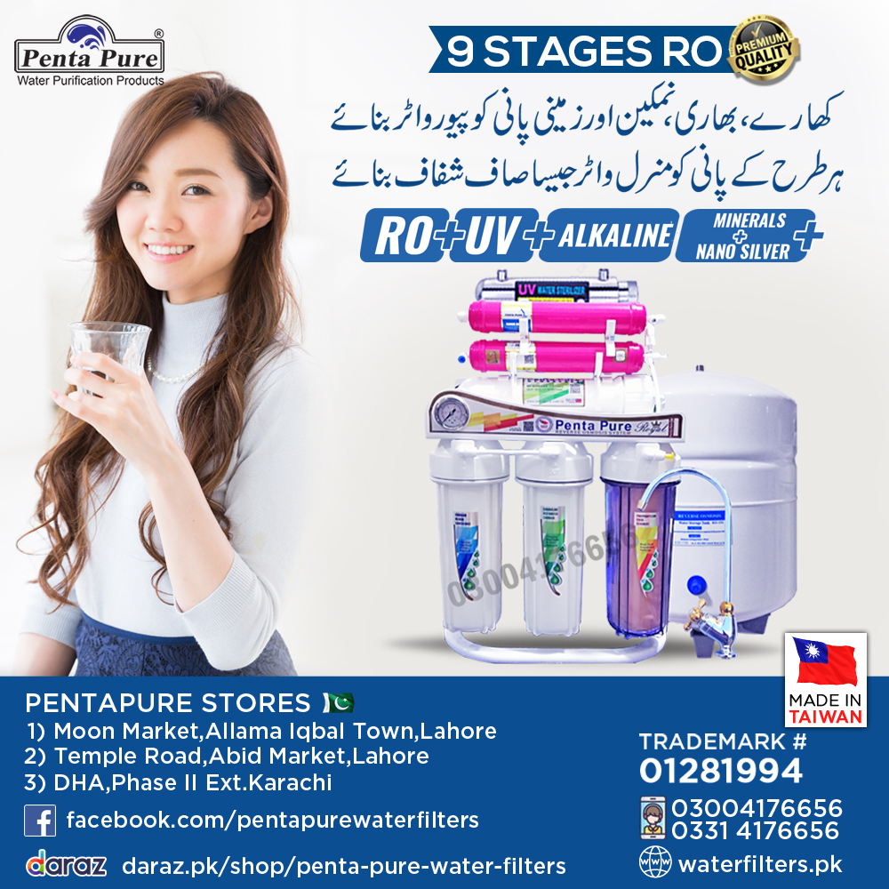 Top Water Filters Brand in Pakistan – PentaPure