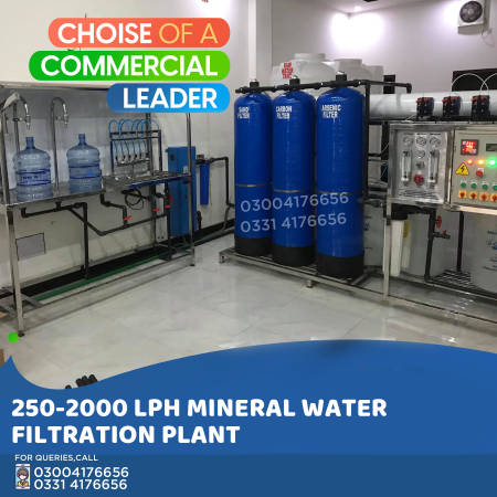 mineral water filtration plant business in pakistan