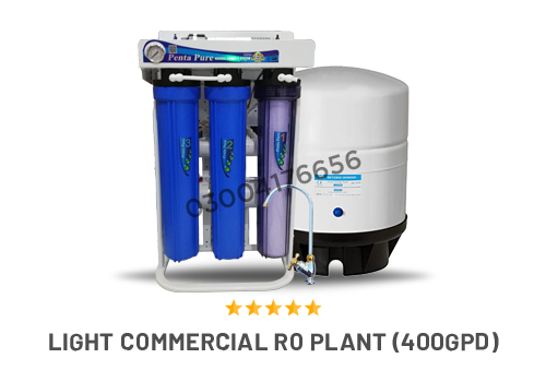 400Gpd semi commercial ro water filtration Plant